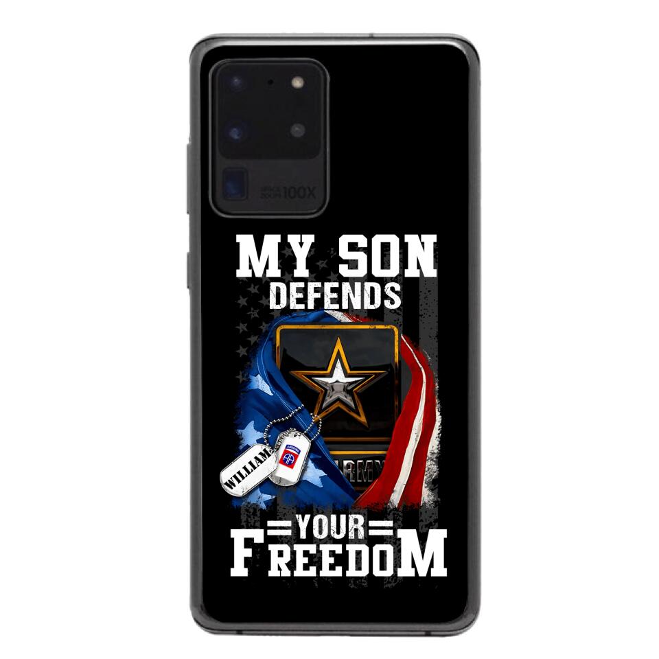 My son defends freedom Phonecase 3T