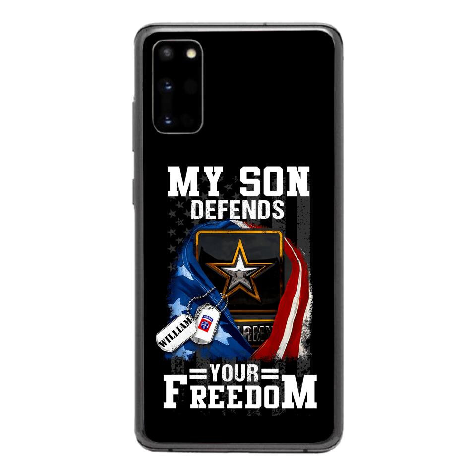 My son defends freedom Phonecase 3T
