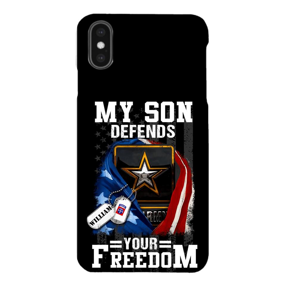 My son defends freedom Phonecase 3T