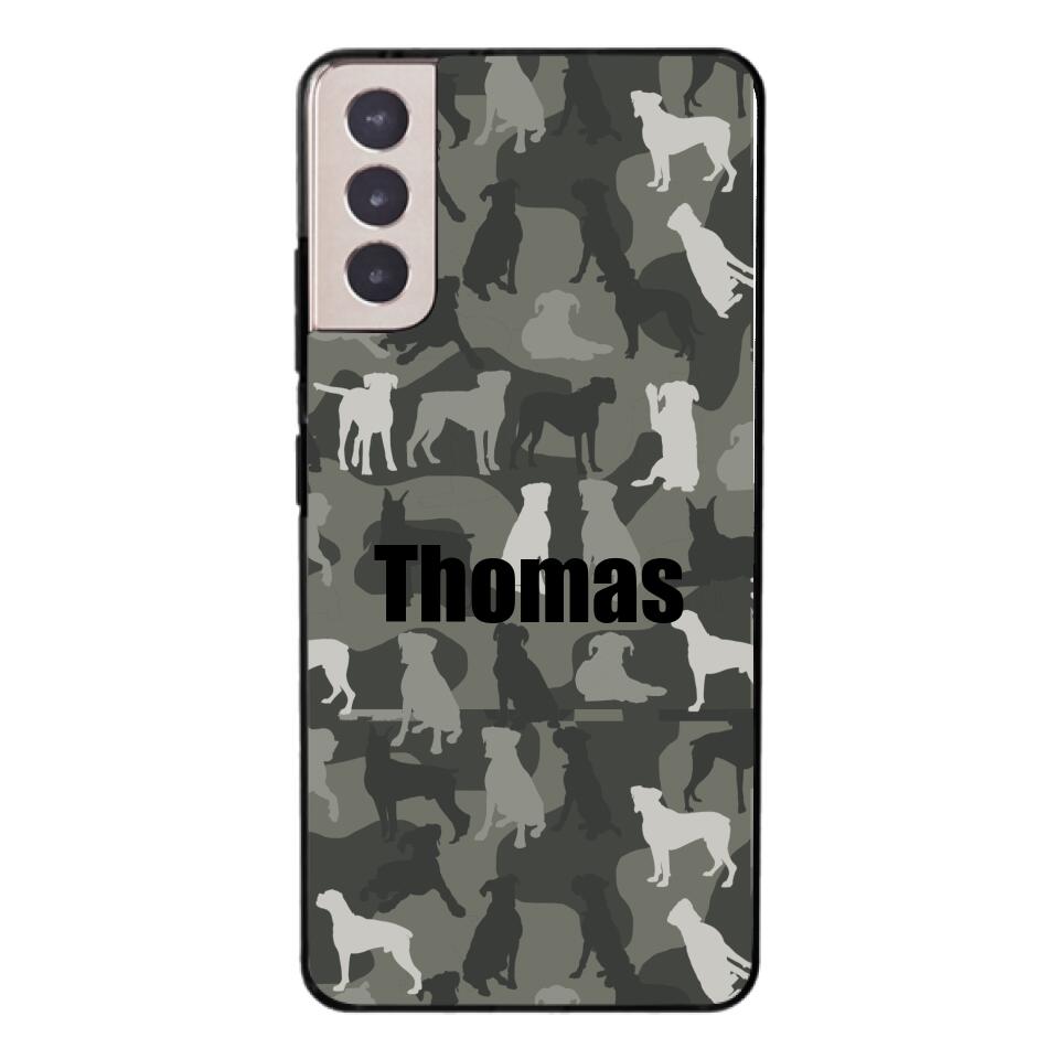 Boxer camo Phonecase T3Q