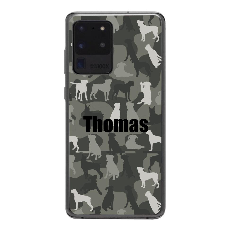 Boxer camo Phonecase T3Q