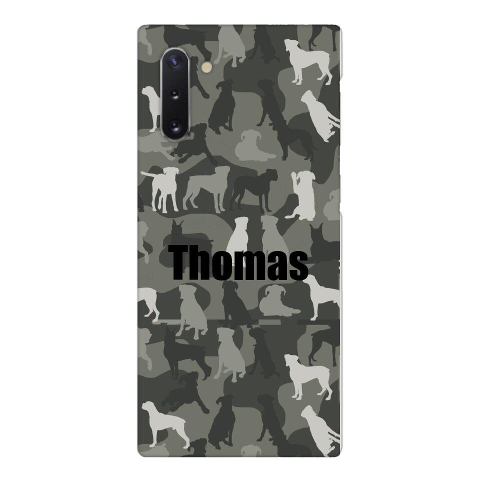Boxer camo Phonecase T3Q