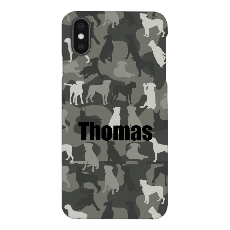 Boxer camo Phonecase T3Q