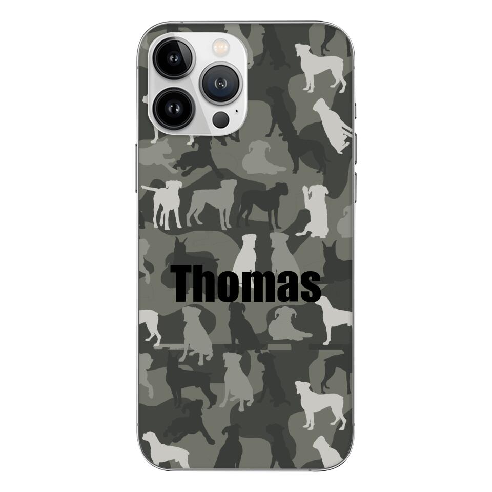 Boxer camo Phonecase T3Q