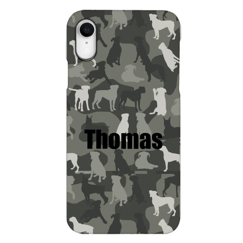 Boxer camo Phonecase T3Q