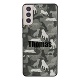 Pitbull camo Phonecase T3Q