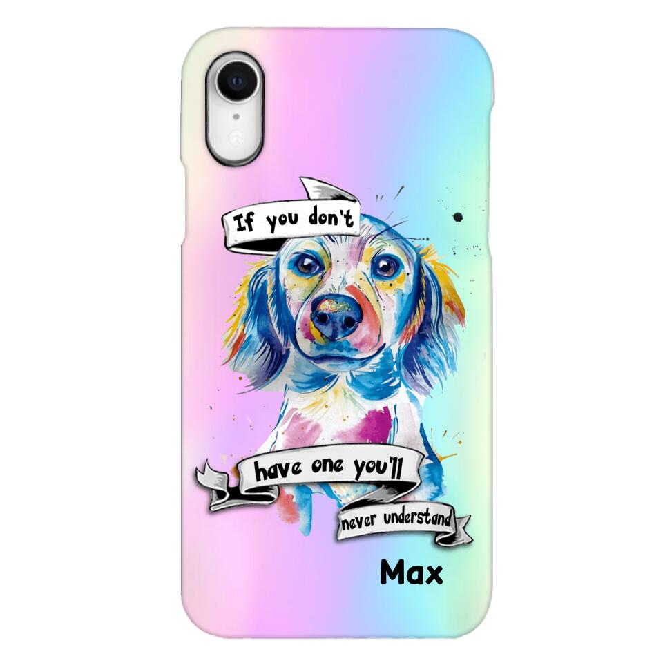 Dachshund art Phonecase 3N