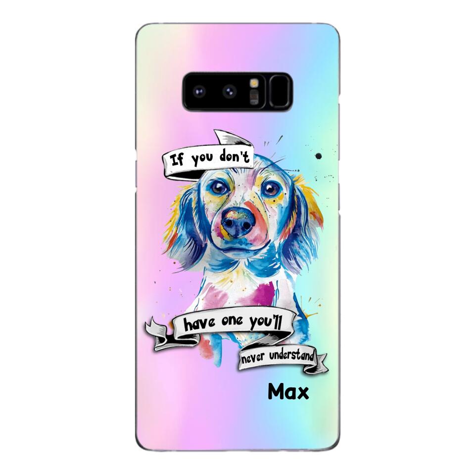Dachshund art Phonecase 3N