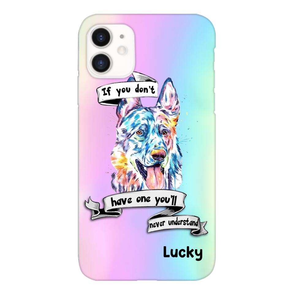 German shepherd art Phonecase 3N