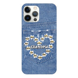 Personalized Grandma Kid Phone Case Printed 22MAR-HC21
