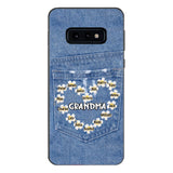 Personalized Grandma Kid Phone Case Printed 22MAR-HC21