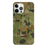 Personalized Australian Army Camo Phone Case Printed 22MAR-MQ21