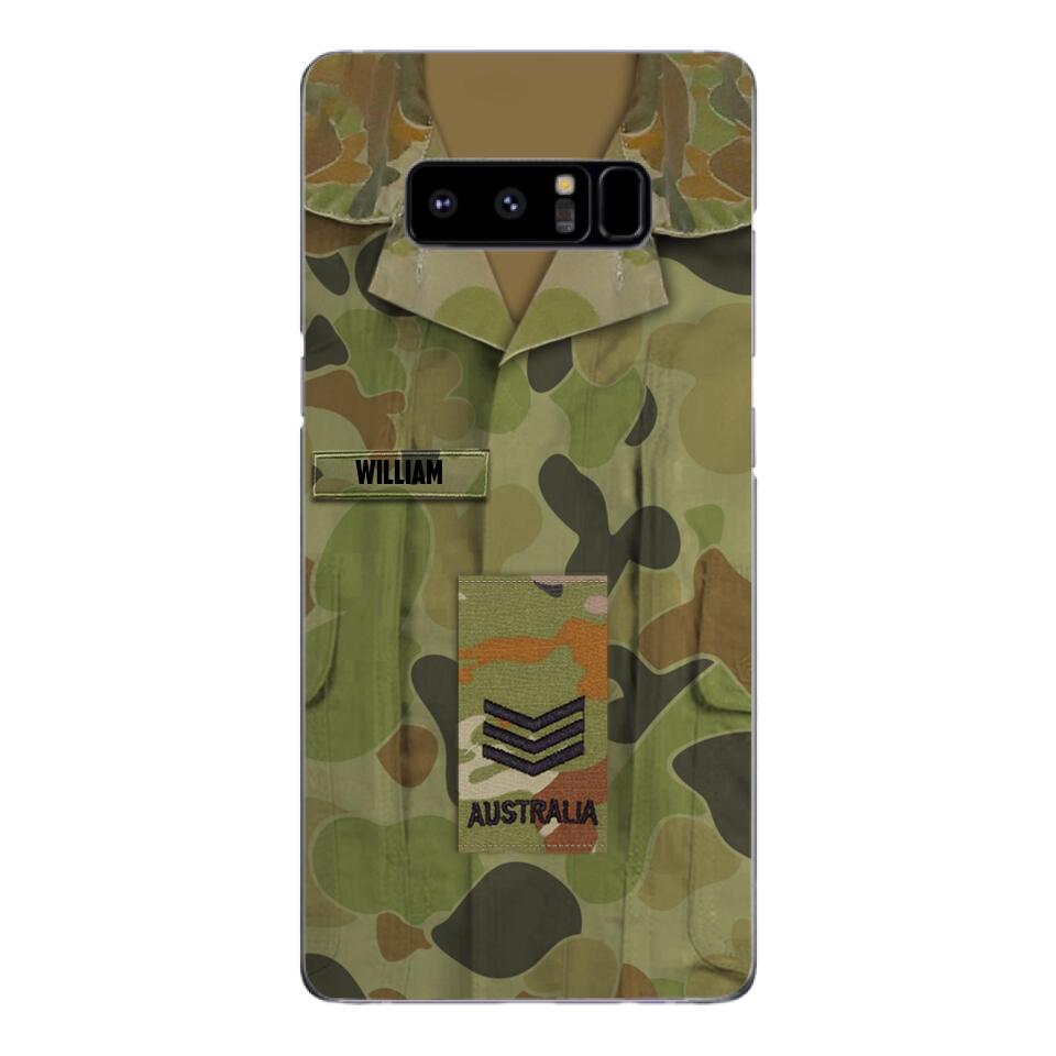 Personalized Australian Army Camo Phone Case Printed 22MAR-MQ21