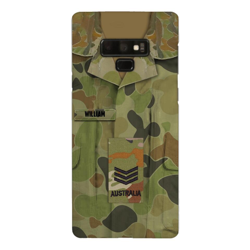 Personalized Australian Army Camo Phone Case Printed 22MAR-MQ21