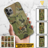 Personalized Australian Army Camo Phone Case Printed 22MAR-MQ21