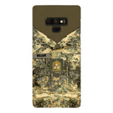 Personalized Austrian Army Camo Phone Case Printed 22MAR-HQ21