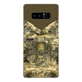 Personalized Austrian Army Camo Phone Case Printed 22MAR-HQ21