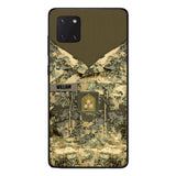 Personalized Austrian Army Camo Phone Case Printed 22MAR-HQ21