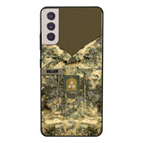 Personalized Austrian Army Camo Phone Case Printed 22MAR-HQ21