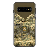 Personalized Austrian Army Camo Phone Case Printed 22MAR-HQ21