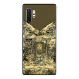 Personalized Austrian Army Camo Phone Case Printed 22MAR-HQ21