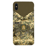 Personalized Austrian Army Camo Phone Case Printed 22MAR-HQ21