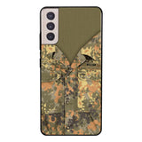 Personalized German Army Camo Phone Case Printed 22MAR-HQ21