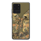 Personalized German Army Camo Phone Case Printed 22MAR-HQ21