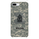 Personalized U.S Army Camo Phone Case Printed 22MAR-HC21
