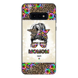 PERSONALIZED GRANDMA KID NAME PHONECASE 3N