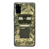 PERSONALIZED AUSTRIA ARMY VETERAN CAMO PHONECASE MTTQ2303