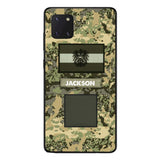 PERSONALIZED AUSTRIA ARMY VETERAN CAMO PHONECASE MTTQ2303