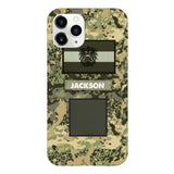 PERSONALIZED AUSTRIA ARMY VETERAN CAMO PHONECASE MTTQ2303