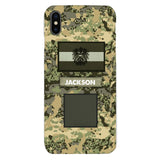 PERSONALIZED AUSTRIA ARMY VETERAN CAMO PHONECASE MTTQ2303