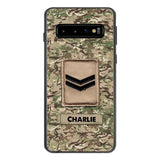 Personalized British Army Camo Phone Case Printed 22MAR-HC23