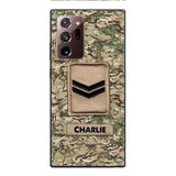 Personalized British Army Camo Phone Case Printed 22MAR-HC23