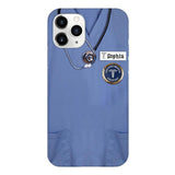 Personalized Nurse Phone Case Printed 22MAR-MQ23