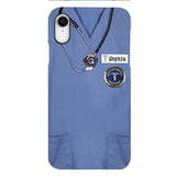 Personalized Nurse Phone Case Printed 22MAR-MQ23