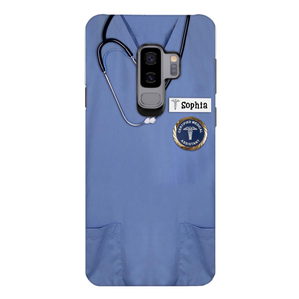 Personalized Nurse Phone Case Printed 22MAR-MQ23