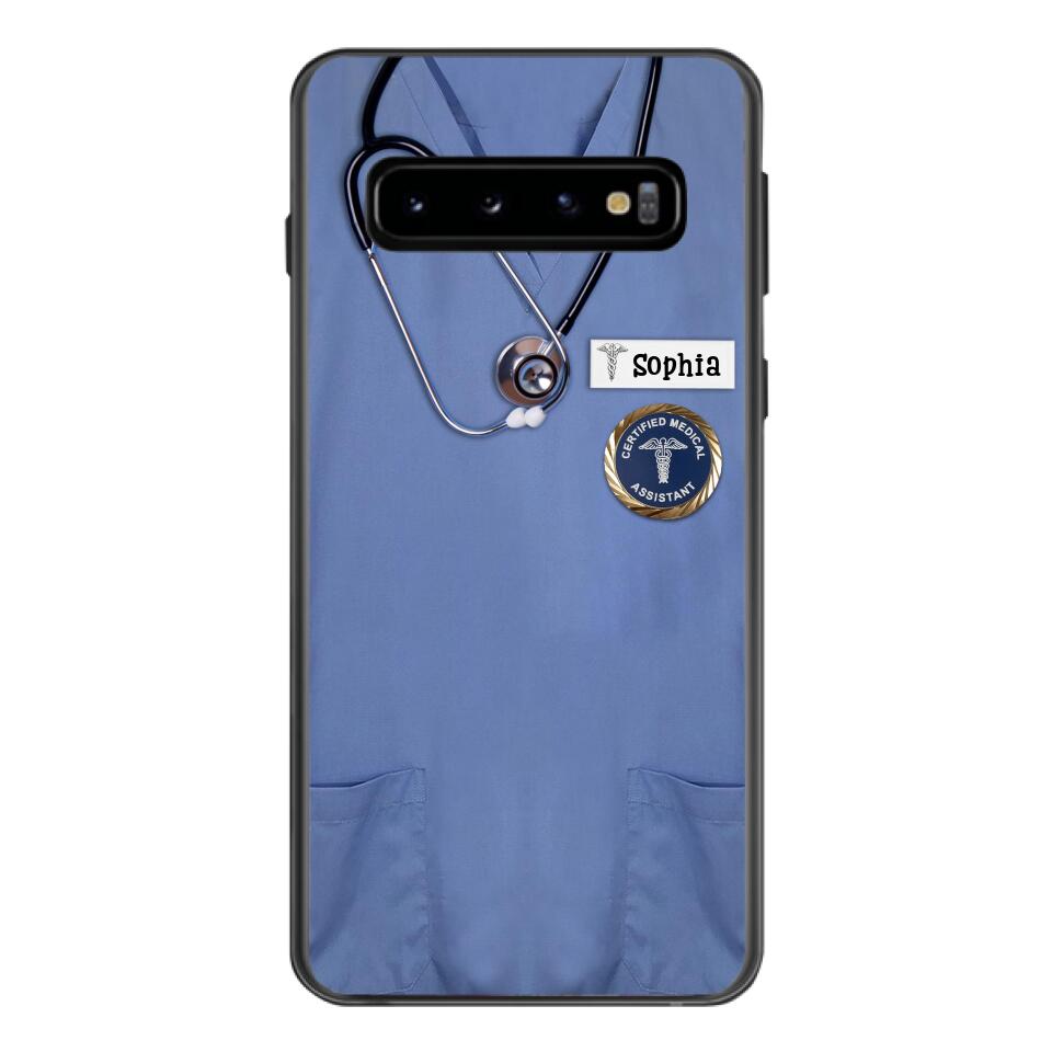 Personalized Nurse Phone Case Printed 22MAR-MQ23
