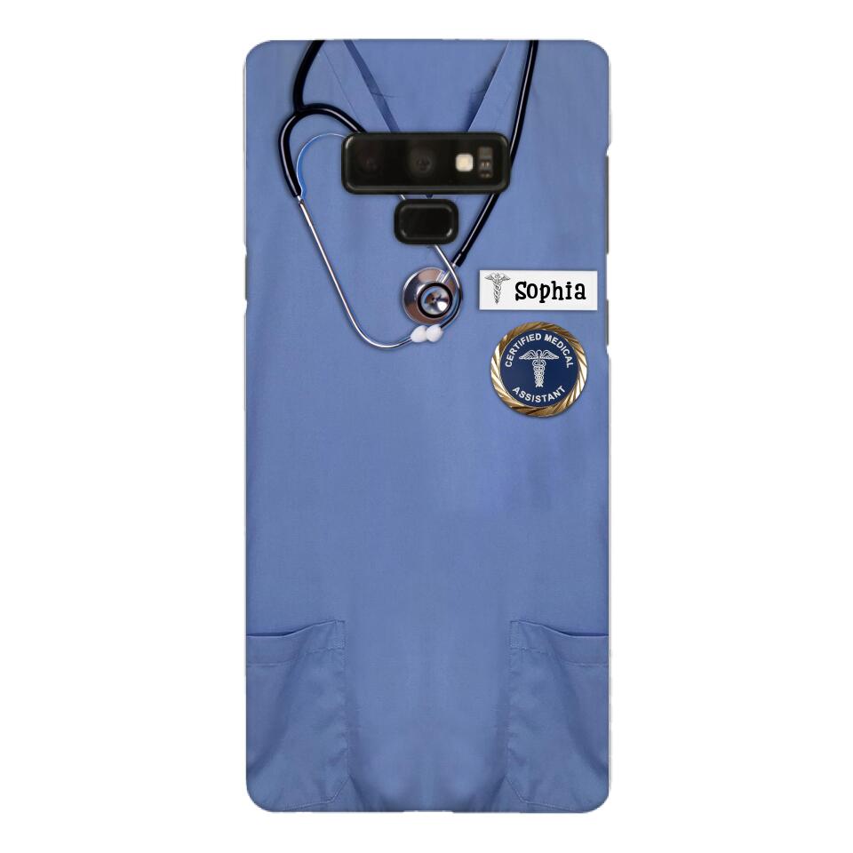 Personalized Nurse Phone Case Printed 22MAR-MQ23