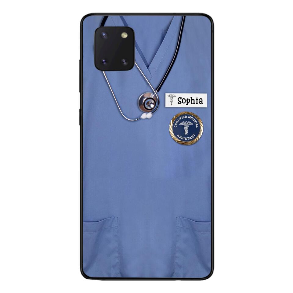 Personalized Nurse Phone Case Printed 22MAR-MQ23