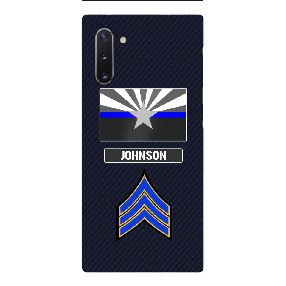 Personalized Arizona Thin Blue Line Phone Case Printed 22MAR-DT23