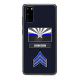 Personalized Arizona Thin Blue Line Phone Case Printed 22MAR-DT23