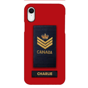 PERSONALIZED RCMP POLICE CANADA 3C