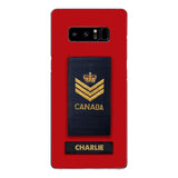 PERSONALIZED RCMP POLICE CANADA 3C