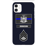 Personalized New York Thin Blue Line Phone Case Printed 22MAR-DT23
