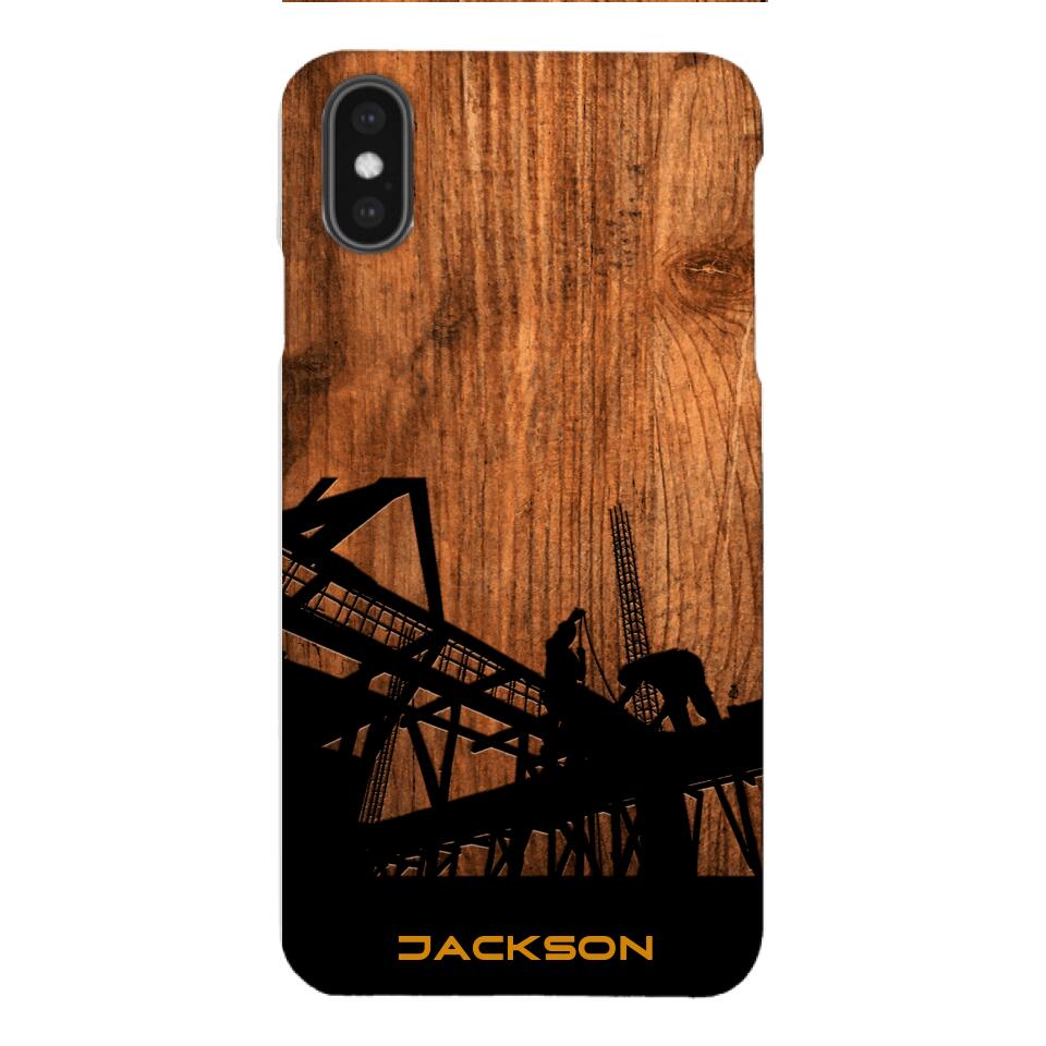 Personalized Ironworker Phone Case Printed 22MAR-LN23