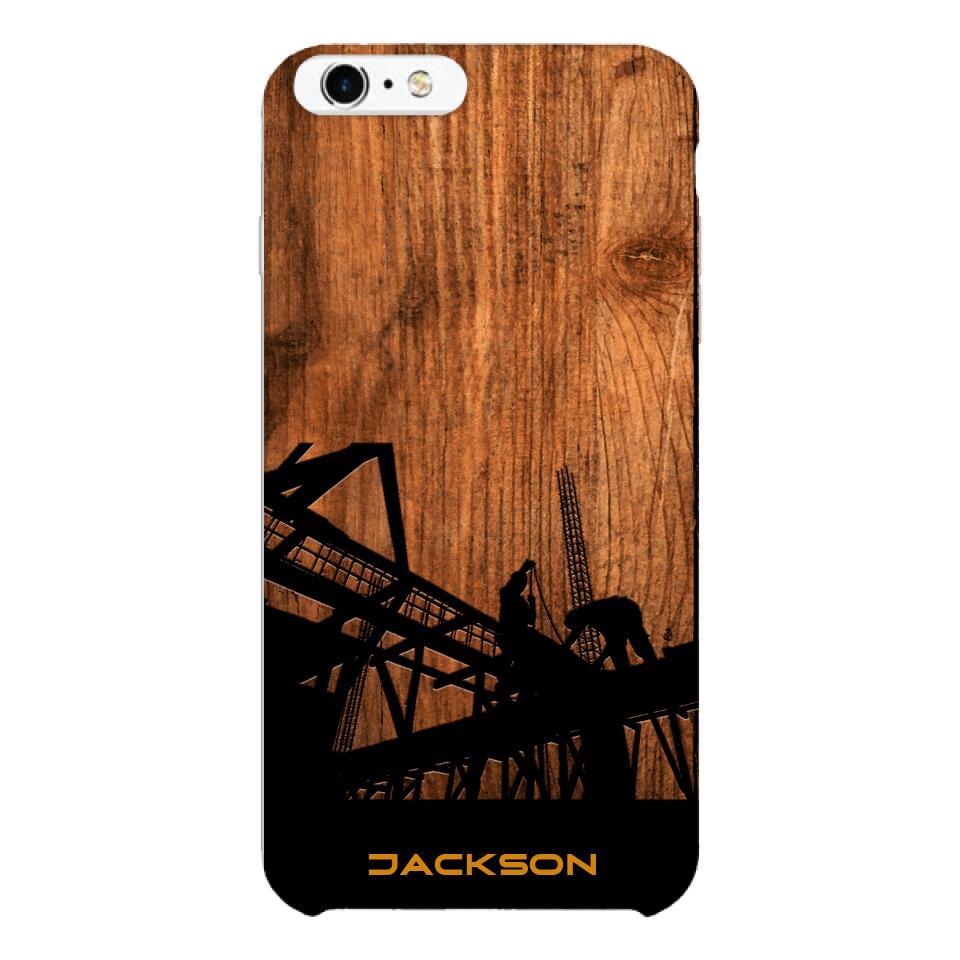 Personalized Ironworker Phone Case Printed 22MAR-LN23