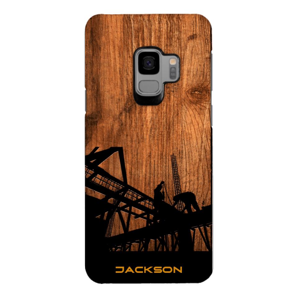 Personalized Ironworker Phone Case Printed 22MAR-LN23
